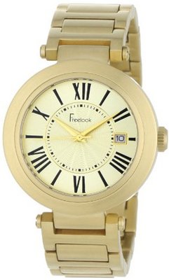 Freelook HA1234GM-3 Cortina Roman Numeral Matte Gold