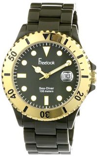 Freelook HA1438-8G Sea Diver Plasteramic Gold Bezel