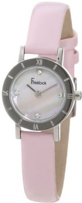 Freelook HA3031-5 Mother-of-Pearl and Swarovski Stones Pink
