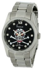 Freelook HA5304-1C Viceroy Skull Black Dial Stainless-Steel Case and Bracelet