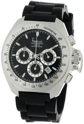 Freelook HA6303-1A Aquamarina Iii Black Band Black Dial