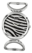 Freelook HA8253-7 Linea Tempo Stainless Steel Swarovski Zebra Dial