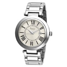 Freelook Unisex HA1134M-4 Cortina Roman Numeral Stainless Steel