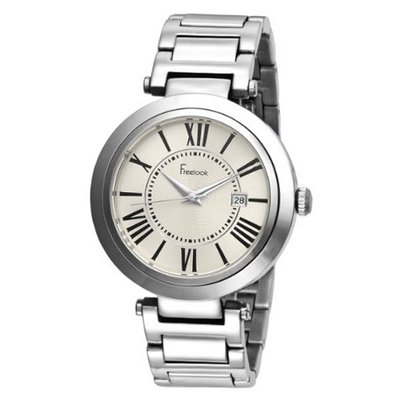 Freelook Unisex HA1134M-4 Cortina Roman Numeral Stainless Steel