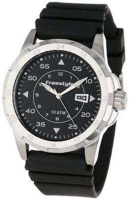 Freestyle 101799 Journey Round Analog Black Dial Strap