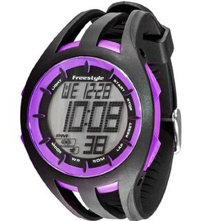 Freestyle Unisex 101804 Condition Round Digital Purple Blue Big Display