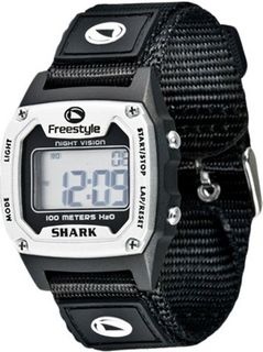 Freestyle Unisex 779024 Shark Classic Silver Nylon Strap