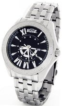 Freeze Genuine Diamond Stainless Steel Black Face #FR-750