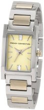 French Connection FC1024GSM Classic Square 2Tone Metal