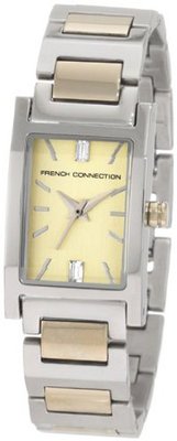 French Connection FC1024GSM Classic Square 2Tone Metal