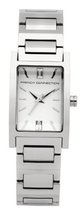 French Connection FC1024S Classic Square Silver Metal