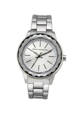 French Connection FC1064BB Casual Cuff Black Ion-Plating