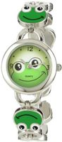 Frenzy Kids' FR154 Frog Novelty Analog Bracelet