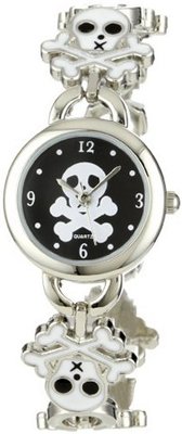 Frenzy Kids' FR160 Skull Novelty Analog Bracelet