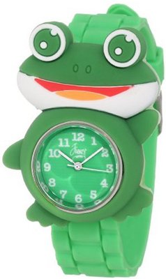 Frenzy Kids' FR2002 "Frog Critter Face" Green Band Children's