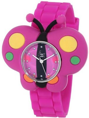 Frenzy Kids' FR2004 "Butterfly Critter Face" Purple Band Children's