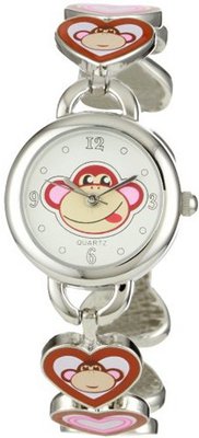 Frenzy Kids' FR240 Monkey Novelty Analog Bracelet