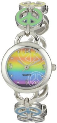 Frenzy Kids' FR248 Peace Novelty Analog Bracelet