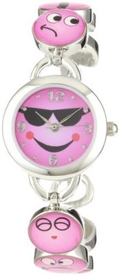 Frenzy Kids' FR280 Emoticon Novelty Analog Bracelet