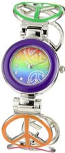 Frenzy Kids' FR285 Peace Novelty Analog Cuff