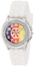 Frenzy Kids' FR782 White Rubber Band Peace