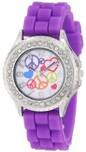 Frenzy Kids' FR792 Purple Rubber Band Peace
