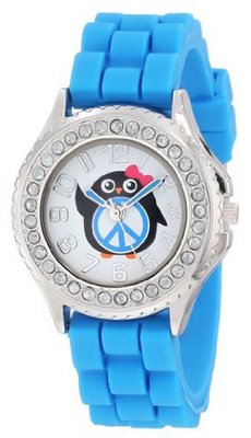 Frenzy Kids' FR795 Blue Rubber Band Penguin Children's