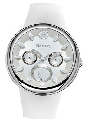Fruitz by Philip Stein Pina Colada Happy Hour White Stainless Steel