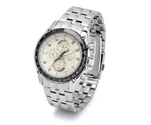 Sports Series F1 Racing es Quartz Mechanical Stainless steel Youth Man Wrist White