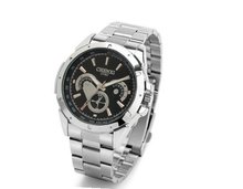 Sports series motormeters For es Quartz Mechanical Stainless steel Luminous Wrist Black