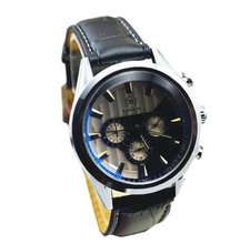 FUYATE 6 Hands Stainless Steel Allochroic Glass Hand Wind Mechanical