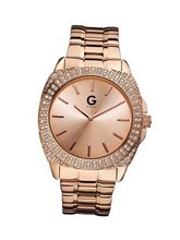 G by GUESS Oversized Glitz Rose Gold