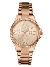G by GUESS Rose Gold-Tone Rhinestone