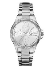 G by GUESS Silver-Tone Rhinestone