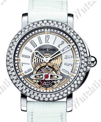 Gérald Genta Arena Arena Tourbillon Snow White