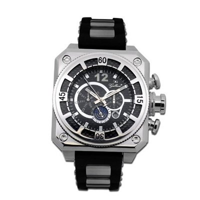 Gallucci Automatic Black Carbon Dial #WT23039AU/SSL-KK