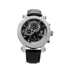 Gallucci Automatic Black Dial Silver Case #WT22448AU/SSL-K