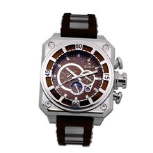Gallucci Automatic Brown Carbon Dial #WT23039AU/SSL-BN