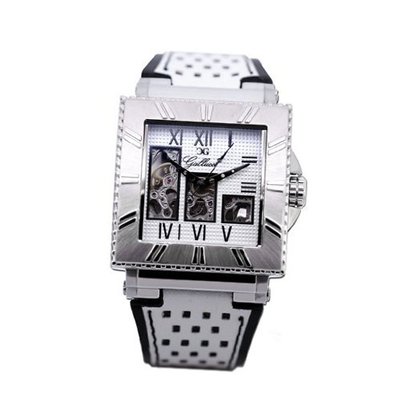 Gallucci Automatic Skeleton White/Silver Dial #WT22454SK/SSL-WKKW