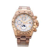 Gallucci Automatic White Dial IP Rose Gold Case #WT23208AU/SS-B-RG-WH