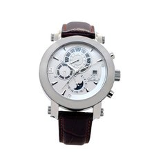 Gallucci Automatic White Dial Silver Case #WT22448AU/SSL-WH