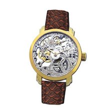 Gallucci Mechanical Hand Winding Skeleton IP Gold #WT22200SK/SSL-GB