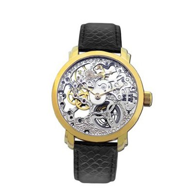 Gallucci Mechanical Hand Winding Skeleton IP Gold #WT22200SK/SSL-GK