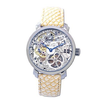 Gallucci Mechanical Hand Winding Skeleton Steel #WT22200SK/SSL-PC