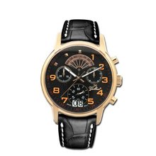 Gallucci Swiss Chronograph IP Rose Gold Case #WT23283CH/SSL-KK