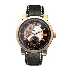 Gallucci Swiss Quartz Black Dial #WT23320RE/SSLRG-KK