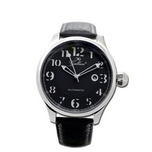 Gallucci Unisex Automatic Black/White Dial Silver Case #WT23115AU/SS-L-PNP-WH