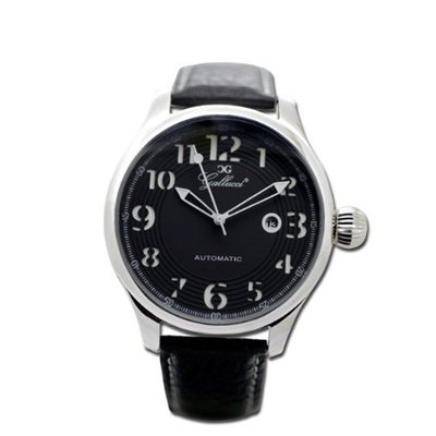 Gallucci Unisex Automatic Black/White Dial Silver Case #WT23115AU/SS-L-PNP-WH