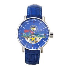 Gallucci Unisex Fashion Skeleton Automatic Patterned Blue Color #WT22161SK/SSL-BU