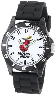 Game Time Kids' NBA-WIL-MIA Wildcat NBA Series Miami Heat 3-Hand Analog